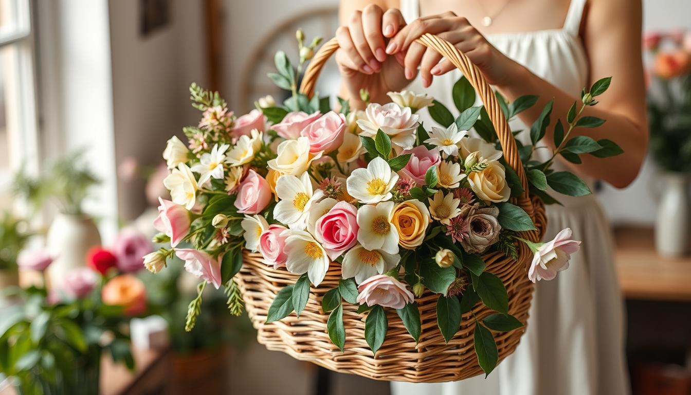 Seasonal flower arrangements